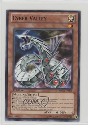 Cyber Valley 1st Ed. YuGiOh Dragon Revolution Structure Deck #SDCR-EN006 0s5-image