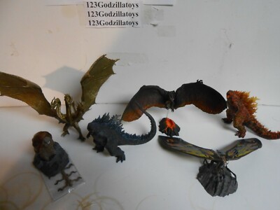 Set of 6~ Gekizo series GODZILLA 2019 non-scale PVC/ABS painted trading figurine-image