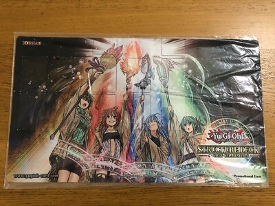 YUGIOH Konami Official Spirit Charmers Structure Deck Playmat SEALED-image