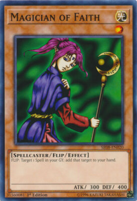 Yu-Gi-Oh! - Magician of Faith  (SR08-EN020) - Structure Deck Order of the Spellc-image