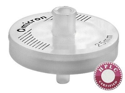 OMICRON® PES Syringe Filters HPLC Certified, STERILE, 25mm,0.2µm, (50/Pack X 2)-image