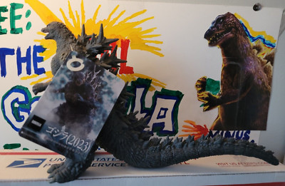 Bandai Godzilla Minus One Movie Monster Series Godzilla 2023 Vinyl-image