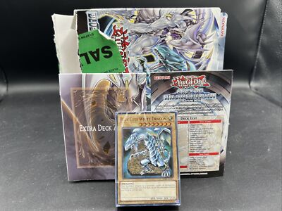 Yu-Gi-Oh! TGC Saga Of Blue Eyes White Dragon Structure Deck 2020 Open Box -image
