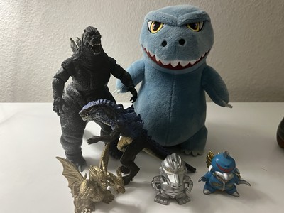 godzilla lot ! figures, mini figures, a pen!!?? and a plush-image