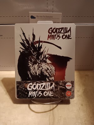 Godzilla Minus One 4K SteelBook Blu-ray (UK)[2023] No Dent - ShpNextDay REGION B-image