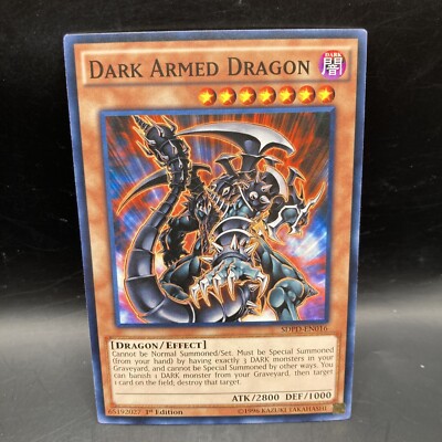 Yugioh! Dark Armed Dragon - SDPD-EN016 - Common - 1st Edition - Near Mint-image