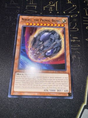 Yu-Gi-Oh! TCG Nibiru, the Primal Being SDWD-EN016 Structure Deck Misprint NM-image