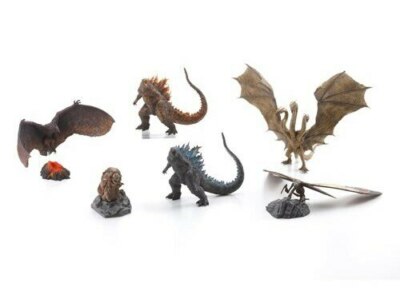 Art Series- Godzilla: King of the Monsters - Hyper Modeling Boxed Set of 6-image