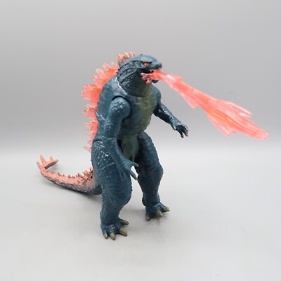 Playmates Godzilla Action Figure 2020 Toho 6” Tall Red Fire Breathing-image