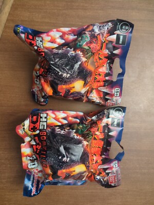 Bandai Godzilla Gashapon Blind Box Figure MIXED LOT X2 See Description. -image