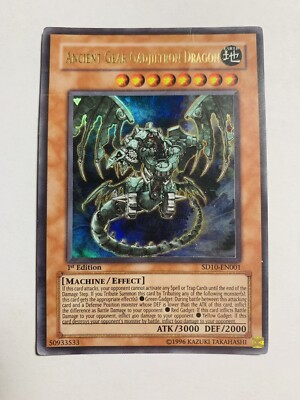 Yu-Gi-Oh! TCG Ancient Gear Gadjiltron Dragon Structure Deck Sd10-En001-image