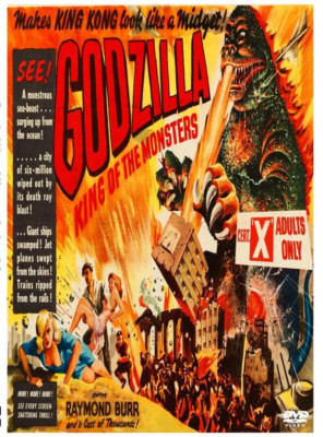 Godzilla, King of the Monsters  1956 DVD Sci-Fi Movie NEW Sealed Raymond Burr-image