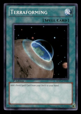 Yugioh Terraforming #SDLS-EN025 Structure Deck: Lost Sanctuary LP-image