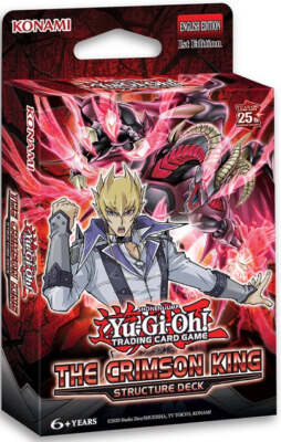 Yu-Gi-Oh! The Crimson King Structure Deck 1st Edition English Factory Sealed-image