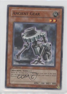 2007 Yu-Gi-Oh! Machine Re-Volt Structure Deck 1st Edition Ancient Gear nh3-image