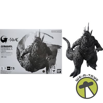 Tamashii Nations Godzilla Minus One Godzilla (2023) Minus Color Action Figure-image