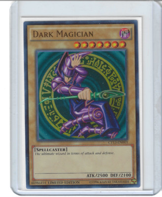 Dark Magician (Original Design) CT13-EN003 2016 Yugioh Mega-Tins (Ultra Rare)-image
