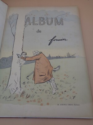 Forain Album 50 Drawings Color Cover 1893-image