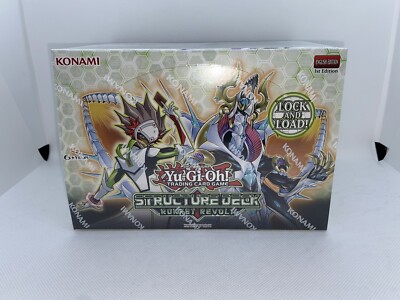 Yu-Gi-Oh! Rokket Revolt Structure Deck | 1st Edition SEALED New Display of 8!-image