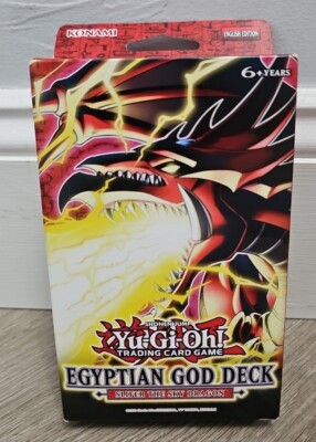 YU-GI-OH! EGYPTIAN GOD DECK: SLIFER THE SKY DRAGON Trading Cards-image