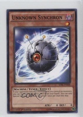 2015 Yu-Gi-Oh! Extreme Structure Deck 1st Edition Unknown Synchron 0g4-image