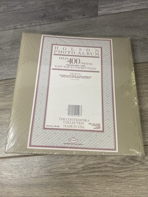 Vintage Holson 400 Page Photo Album  CRP-400 NEW Sealed USA Made-image