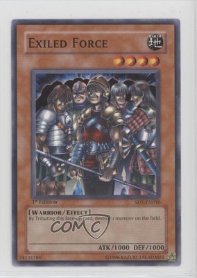 2005 Yu-Gi-Oh! Warrior's Triumph Structure Deck 1st Edition Exiled Force 0ie5-image