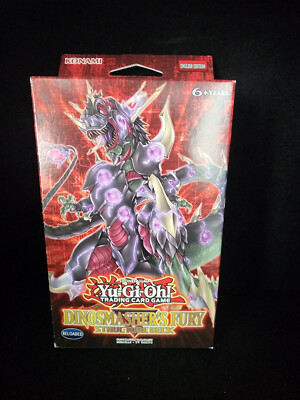 YUGIOH UNLIMITED DINOSMASHER'S FURY STRUCTURE DECK FACTORY SEALED-image