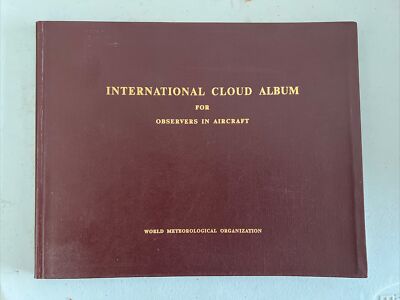 INTERNATIONAL CLOUD ALBUM FOR OBSERVERS IN AIRCRAFT Meteorology  Science Weather-image