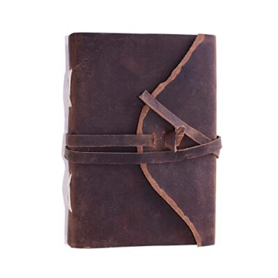 Vintage leather Bound Journal Antique Notebook, Diary, Sketchbook-image