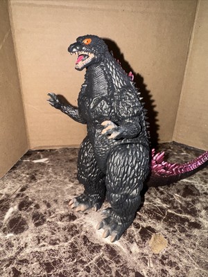 GODZILLA Millennium 2000 Bandai Vinyl Figure (TOHO) Custom Paint Job (No Box)-image