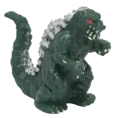 Vintage Toy Miniature Godzilla Plastic Figurine Orient LTD 1990s-image