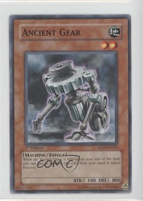 2007 Yu-Gi-Oh! Machine Re-Volt Structure Deck 1st Edition Ancient Gear 0a1-image