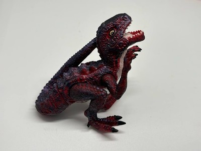 1998 Trendmasters Baby Godzilla Toho Tail Thrasher Hatchling Action Figure-image
