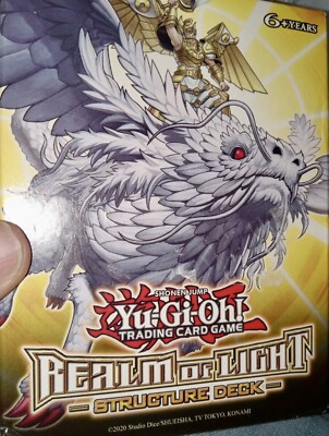 Yu-Gi-Oh! Realm of Light Structure Deck Box NEW 2024 Factory Sealed-image