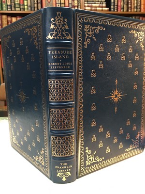 Franklin Library: ROBERT STEVENSON: TREASURE ISLAND:  BENBOW: CAPTAIN FLINT-image
