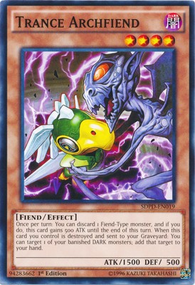 Trance Archfiend - SDPD-EN019 - Common - 1st Edition - Near Mint-image