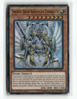 Sacred Arch-Airknight Parshath Structure Deck: Wave of Light Ultra Rare HP-image