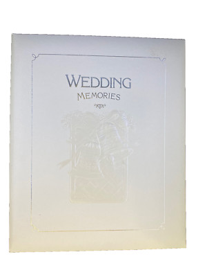 Antioch Webway Wedding Memories Photo Memory Book Album New Vintage RB-101 Bells-image