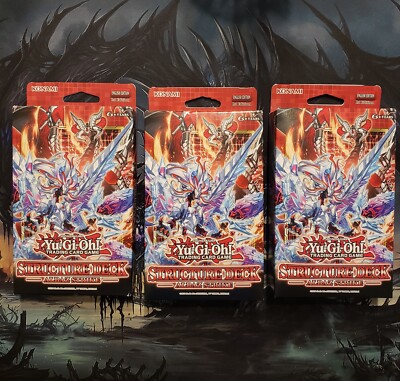 X3 Albaz Strike Structure Deck (YUGIOH, NEW) UNOPENED-image