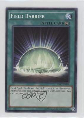 2009 Yu-Gi-Oh! Spellcasters' Command Structure Deck Field Barrier 0yj1-image