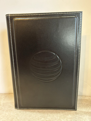 Leather Bound Notebook/journal. New. Sheets Are 8”x8.5”-image