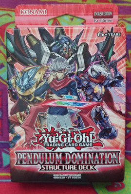 YUGIOH STRUCTURE DECK PENDULUM DOMINATION SDPD 1st Ed EU PRINT *NEW & SEALED*-image