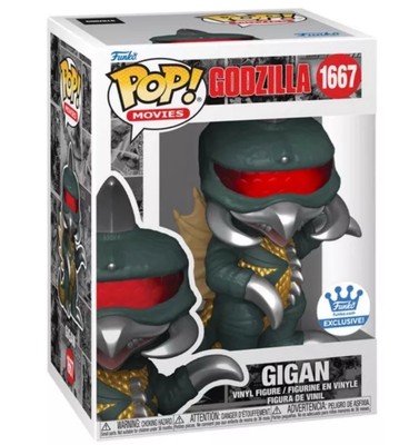 Funko Pop! Vinyl: Godzilla - Gigan - (Exclusive) #1667 WITH FREE MYSTERY POP 🔥-image