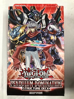Yugioh Pendulum Domination Structure Theme Deck For Card Game CCG TCG-image