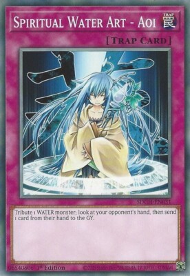 Spiritual Water Art - Aoi - Structure Deck: Spirit Charmers - Yu-Gi-Oh! - LP-image