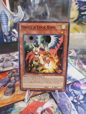 Droll & Lock Bird SR14-EN023 Structure Deck: Fire Kings 1st Edition Yugioh Card -image