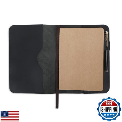 CestAntiQ, A5 Leather journal cover, Refillable Journal Cover for Large and M-image