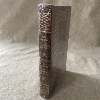 Easton Press Famous Editions Journal Charles Darwin Voyage Beagle New Sealed MA-image