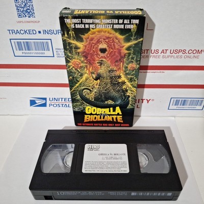 Godzilla Vs Biollante VHS Tape 1989 Kazuki Ohmori Gojira tai Biorante Toho-image